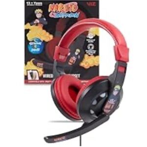 Gaming Wired Headset Naruto Shippuden